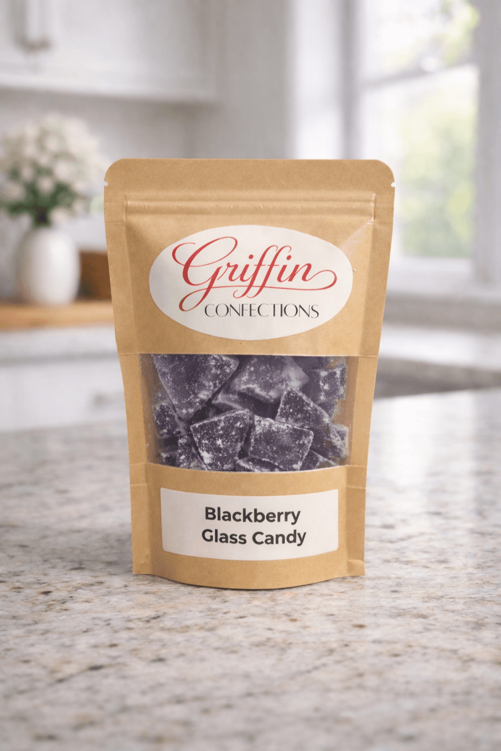 Blackberry Glass Candy