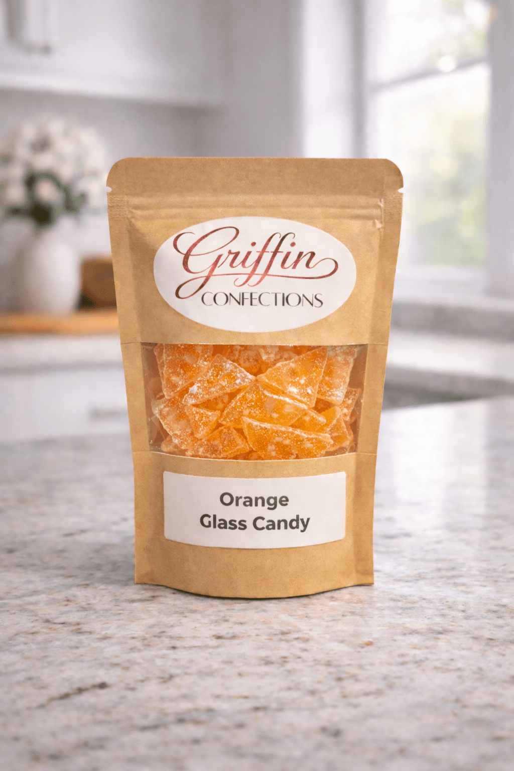 Orange Glass Candy