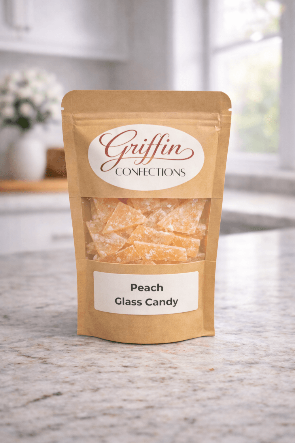 Peach Glass Candy