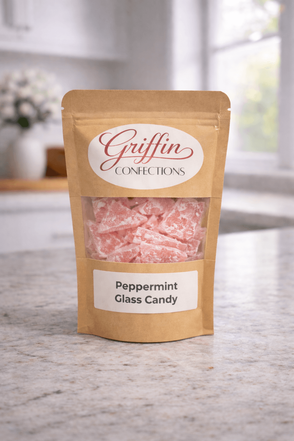 Peppermint Glass Candy