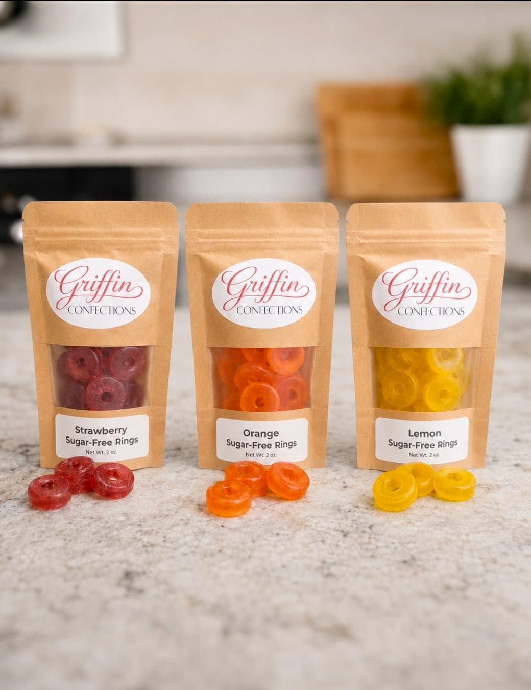 Sugar-Free Hard Candy Rings